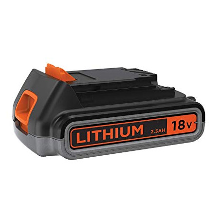 Batteria black & decker bl2518-xj 18v 2.5ah nero/arancio