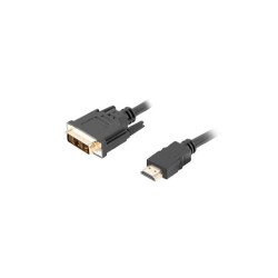 Cavo lanberg ca-hddv-10cc-0018-bk (hdmi m - dvi-d