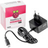 Alimentatore raspberry 3a nero [rpi4 psu eu black bu]