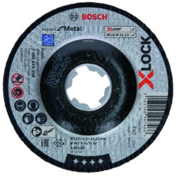 Disco da taglio bosch x-lock cutting disc efm 115x2,5mm [2608619256]