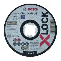 Disco da taglio bosch x-lock cutting disc inox 115x1mm [2608619263]