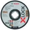 Disco da taglio bosch x-lock cutting disc set 10x125x1mm std