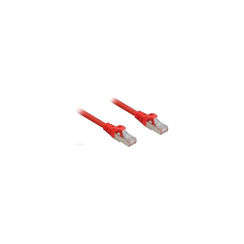 Cavo di rete patch sharkoon rj45 cat.6a sftp lsoh 3,0m rosso [4044951018697]
