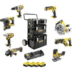 Set elettroutensili dewalt dck856p4, 18v [dck856p4-qw]