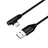 Cavo logilink usb 2.0 cable usb-a male a usb-c (angolato