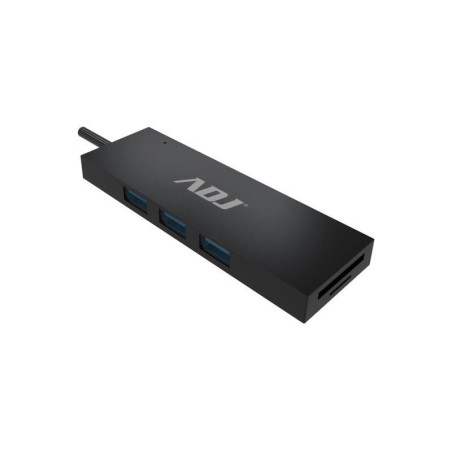 Hub usb adj usb-c multiport nero