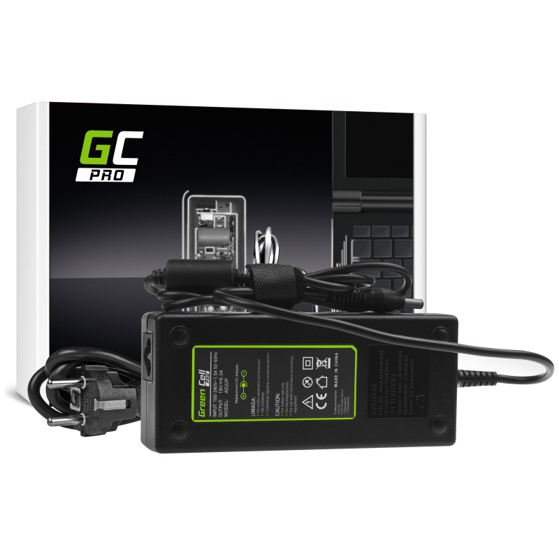 Alimentatore notebook green cell pro 19v 6.3a 120w per asus g56 g60