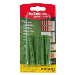 Tasselli fischer sx green 8x65 k 10 [524824]