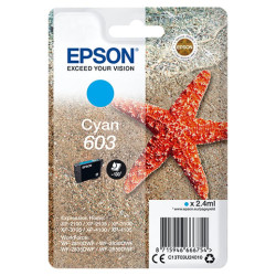 Cartuccia epson singlepack 603 ciano [c13t03u24010]