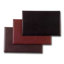 Sottomani doppio in similpelle 48x32cm art.2190 nero [2190-n]