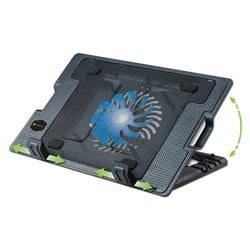 Supporto notebook ventilato techly fino a 17.3'' [106244]