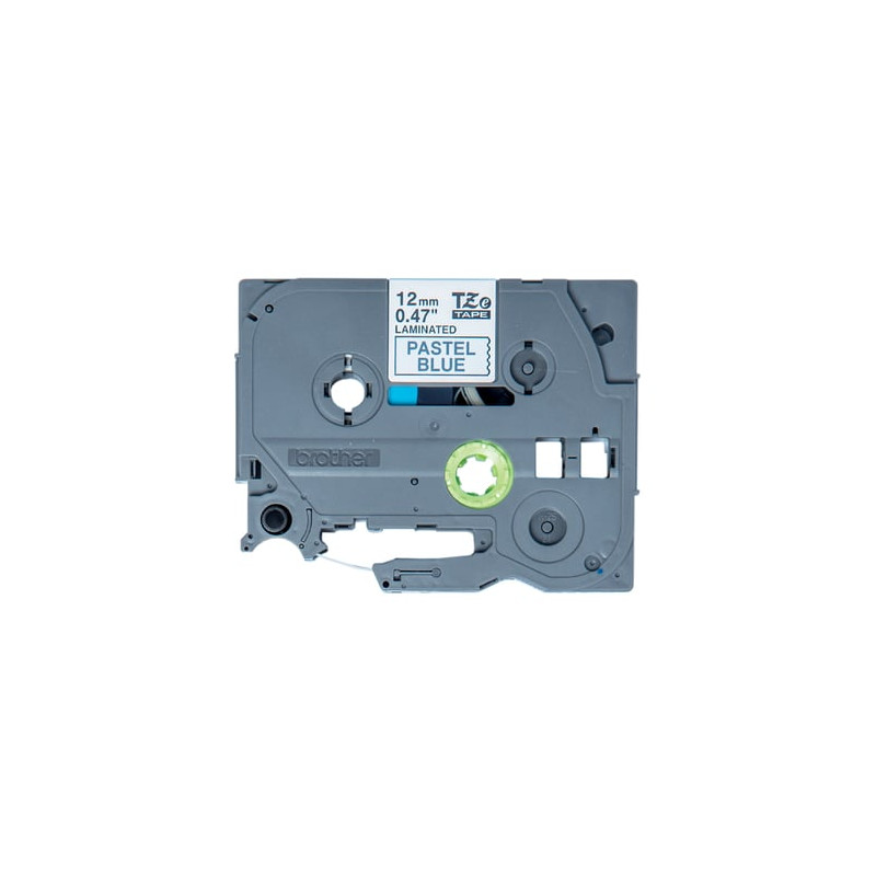 Nastro etichettatrice brother 12mm pastel blue tape [tzemq531]