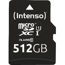 512gb scheda microsdxc intenso class 10 uhs-i premium [3423493]