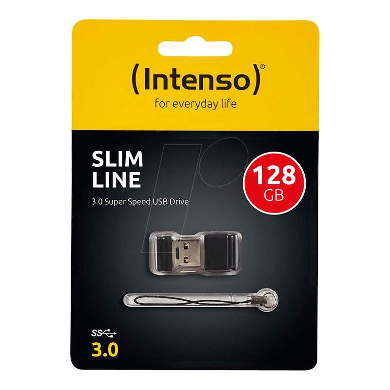 Pen drive 128gb intenso slim line usb 3.0 [3532491]
