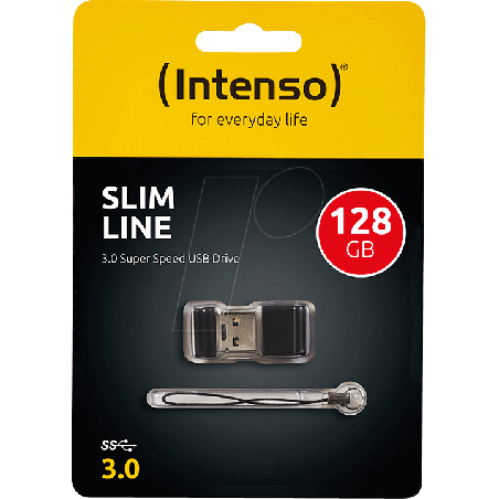 Pen drive 128gb intenso slim line usb 3.0 [3532491]