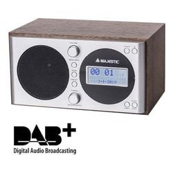 Radiosveglia majestic wr162dab legno dab+/fm 2all. aux [125245]