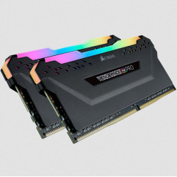 Ram dimm ddr4 16gb corsair vengeance rgb pro 3200mhz c16 nero [cmw16gx4m2z3200c16]