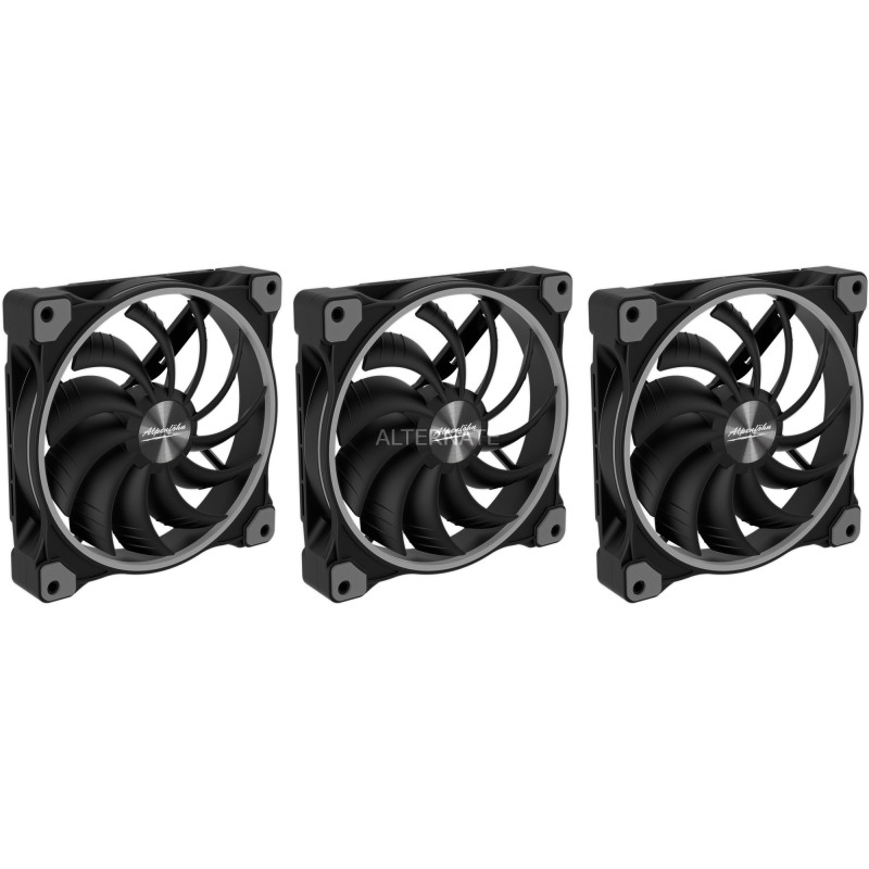 Ventola 140x140 alpenfohn wing boost 3 argb pwm nero [84000000159]