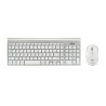 Kit tastiera e mouse adj wi-fi platinum sl