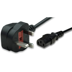 Cavo di alimentazione maschio manhattan uk a c13 (iec 60320)