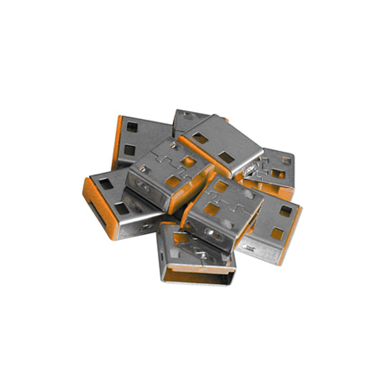 Blocca porte lindy kit di espansione usb a arancione [40463]