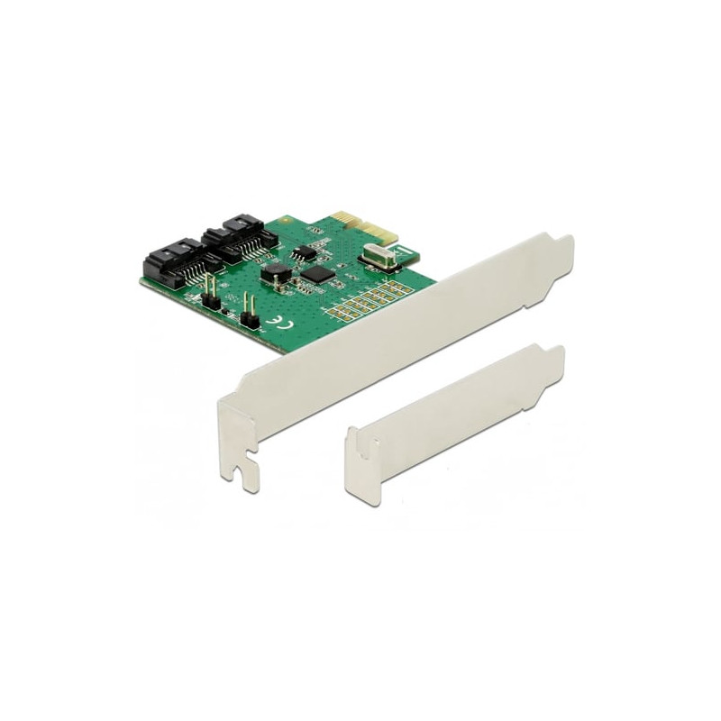 scheda di interfaccia delock express sata a 2 porte con raid [90392]