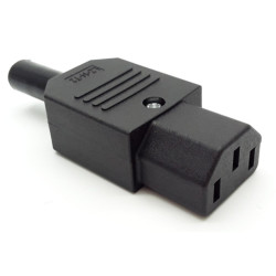 Connettori techly vde femmina (c13)