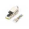 Connettore digitus dn-93631 rj45 per il montaggio sul campo bianco