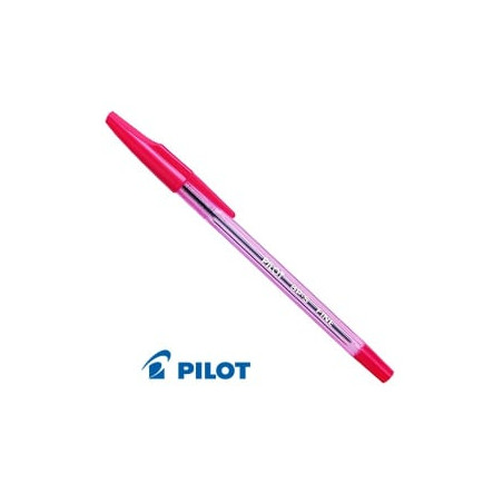 Penna sfera bp-s fine rosso 0.7mm pilot pz: 12 [001608]