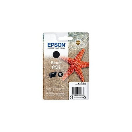 Cartuccia epson numero 603 "starfish" nero [c13t03u14020]