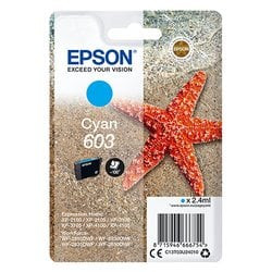 Cartucce epson numero 603 "starfish" ciano [c13t03u24020]
