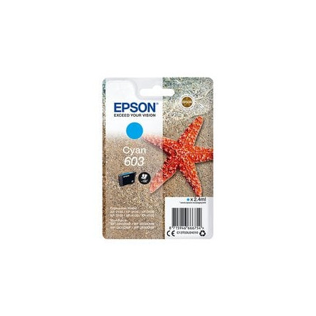 Cartucce epson numero 603 "starfish" ciano [c13t03u24020]