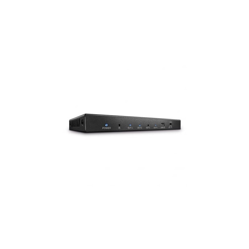 Splitter hdmi lindy 4porte hdmi 2.0 18g nero [38236]