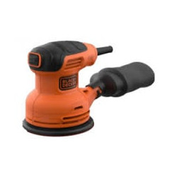 Levigatrice orbitale black bew210-qs 230w nero/arancione [bew210-qs]
