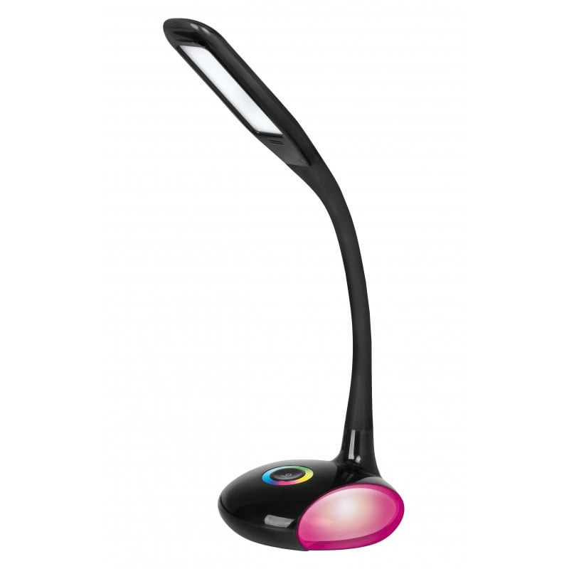 Lampada led da scrivania activejet venus rgb nero [aje-venus