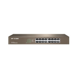 Switch ip com ethernet gigabit 16 porte desktop
