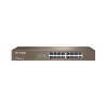 Switch ip com ethernet gigabit 16 porte desktop