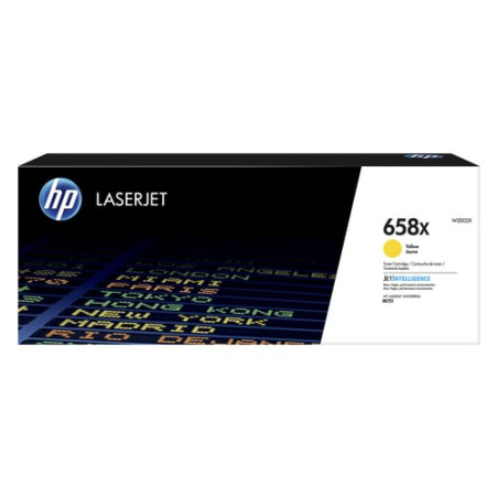 Toner hp giallo 28.000 p. no.658x [w2002x]