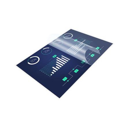 Fogli per plastificare tracer 75mic 100pz a3 trasparente [tranis46465]