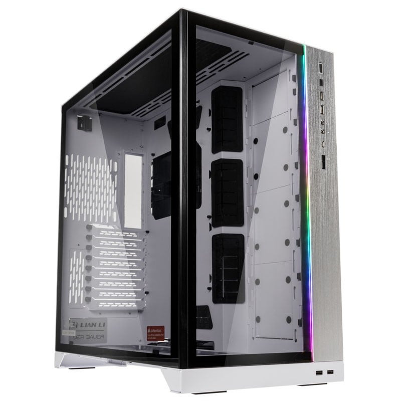 Case lian li o11dynamic xl (rog certified) midi-tower bianco
