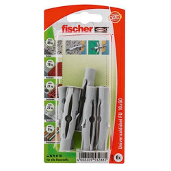 Tasselli universali fischer fu 10x60 k 6 [53288]