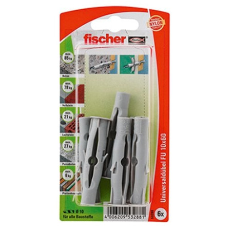 tasselli universali fischer fu 10x60 k 6 [53288]