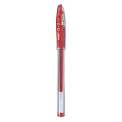 Penna sfera g-3 gel rosso 0.7mm pilot pz: 12 [001492]