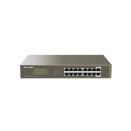 switch ip com icip-g1116p-16 gigabit desktop/rack con 16
