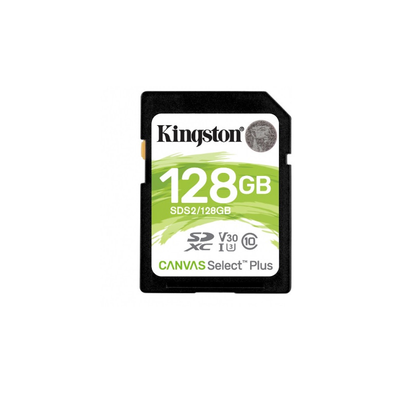 128gb scheda sd kingston canvas select plus [sds2/128gb]