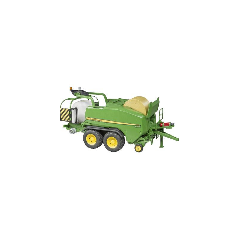 Bruder john deere rundballen- presswickelkombination c441r [02032]