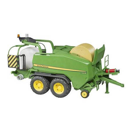 Bruder john deere rundballen- presswickelkombination c441r [02032]