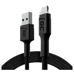 Cavo green cell ray usb-lightnin 120cm, led backlight [kabgc05]