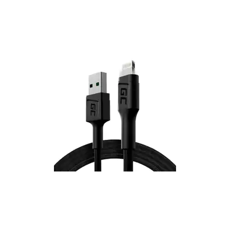 Cavo green cell ray usb-lightnin 120cm, led backlight [kabgc05]