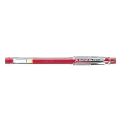 Penna sfera gel g-tec-c4 rosso 0.4mm pilot [011652]